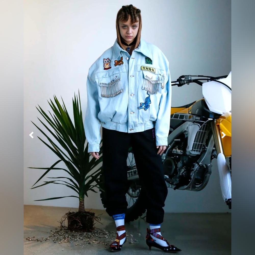 Embroidered Jean Jacket GROUND ZERO FALL 2016 collection